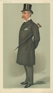 Mr. Charles Ernest Tritton, Die Norwood Division, 6. Mai 1897, Vanity Fair Karikatur von Leslie Matthew Ward