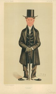 Mr E Sturge, Ein Quäker, 20. November 1886, Vanity Fair Karikatur von Leslie Matthew Ward