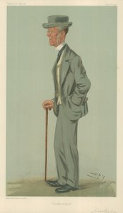 Mr. Edward Weatherby, Das Match-Buch, 17. Oktober 1901, Vanity Fair Karikatur von Leslie Matthew Ward