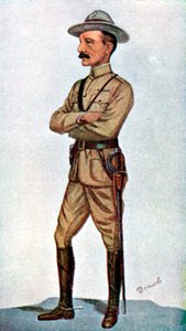 Robert Baden-Powell, englischer Soldat, 1900 von Leslie Matthew Ward