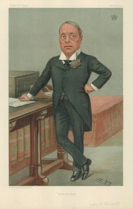 Der Earl of Rosebery, Little Bo-Peep, 14. März 1901, Vanity Fair Karikatur von Leslie Matthew Ward