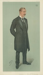 Der Earl of Selborne, Admiralität, 3. Oktober 1901, Vanity Fair Karikatur von Leslie Matthew Ward