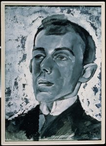 Porträt des Dichters Ossip Mandelstam (1891-1938)