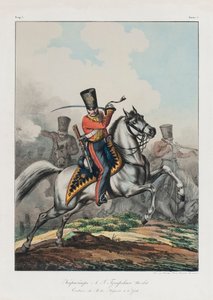 Karabinier des Husarenregiments, 1830er Jahre