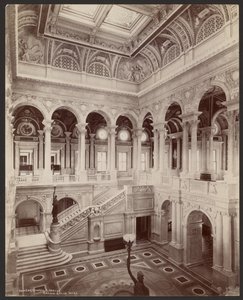 Kongressbibliothek: Große Treppenhalle von Levin C. Hardy