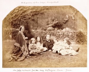 Porträt der Familie MacDonald mit Lewis Carroll, 1863