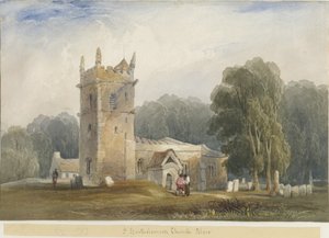 Blore Kirche von Lewis John Wood