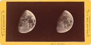 Ansicht des Mondes von Lewis Morris Rutherfurd