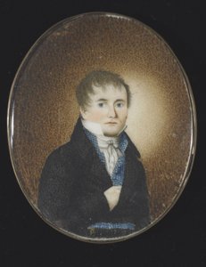 Selbstporträt, ca. 1810-20 von Lewis Peckham