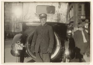 Western Union Bote, Massachusetts (Boston?) von Lewis W. Hine