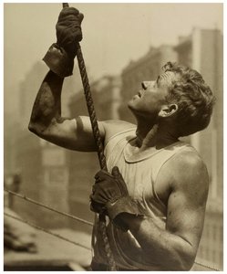 Bauarbeiter am Empire State Building (ca. 1930)