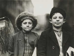 Zeitungsjungen, Newark, New Jersey, Dezember 1909