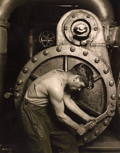 Kraftwerksmechaniker, ca. 1924
