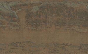 Fischerhütte am Berg Xisai, ca. 1170 von Li Jie