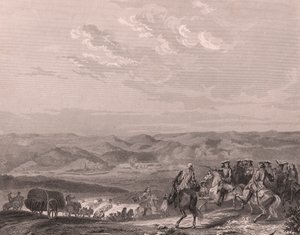 Schlacht von Freiburg, Deutschland, August 1644, Dreißigjähriger Krieg (Stahlstich auf Chinapapier)