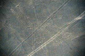 Hund, Nazca-Linien, Nazca, Peru, Nazca-Zivilisation (Foto)