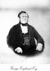 George England, englischer Lokomotivbauer, Mitte des 19. Jahrhunderts von Unbekannt Unbekannt