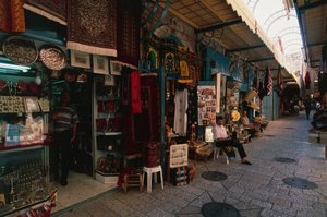 Muslimisches Viertel, Jerusalem (Foto) von Unbekannt Unbekannt