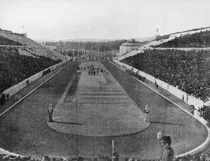 Panathinaiko-Stadion, Olympische Spiele in Athen von Unbekannt Unbekannt