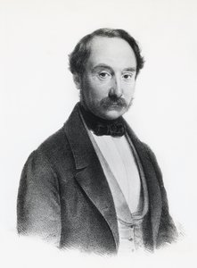 Porträt von Francesco Rizzoli, italienischer Politiker, Arzt und Chirurg, Gravur von Unbekannt Unbekannt
