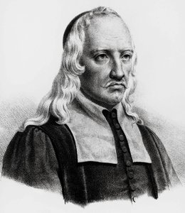 Porträt von Giovanni Alfonso Borelli (1608-1679), italienischer Mathematiker, Astronom, Philosoph, Physiologe, Gravur