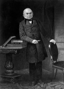 Porträt von John Quincy Adams von Unbekannt Unbekannt