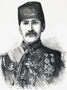Porträt von Reuff Pascha, Kriegsminister des Osmanischen Reiches