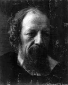 Porträt des Dichters Alfred Lord Tennyson