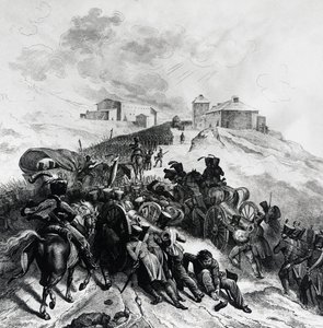 Die französische Armee überquert die Sierra de Guadarrama, 22.-24. Dezember von Unbekannt Unbekannt