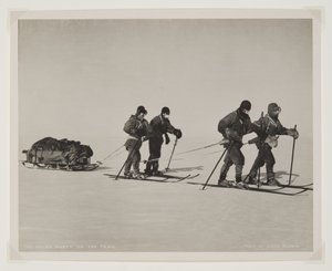 Die Polarexpedition auf dem Weg von Lieutenant Henry Robertson Bowers