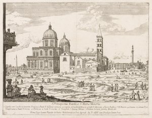 Santa Maria Maggiore aus Prospectus Locurum Urbis Romae Insignium, 1666