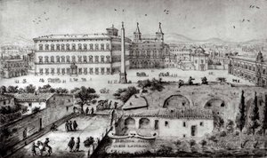 Ansicht von Lateran, Rom, 1672-73