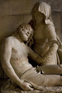 Pieta (Detail) von Ligier Richier
