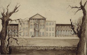 Aynhoe vom Garten aus gesehen von Lili Cartwright