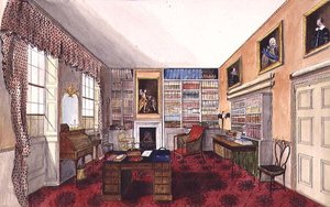 Herr Cartwrights Arbeitszimmer in Aynhoe