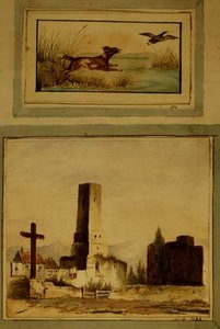 Das Denkmal und Entenflug