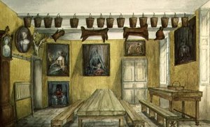 Die Dienerhalle in Aynhoe