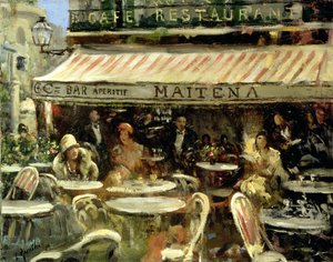 Eckcafé von Lillian Matilda Genth