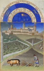 März Les Très Riches Heures du duc de Berry, 1412-1416