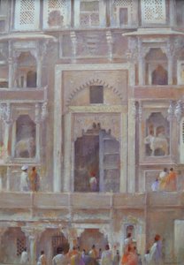 Orchha (Palast) von Lincoln Seligman