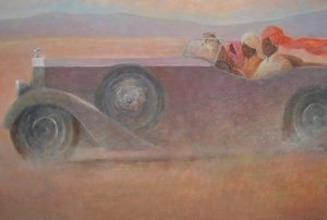 Drei + Gepard in einem Rolls