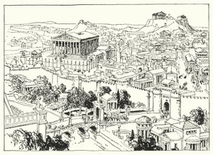 Die Stadt Athen