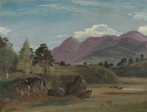 Berglandschaft, möglicherweise im Lake District