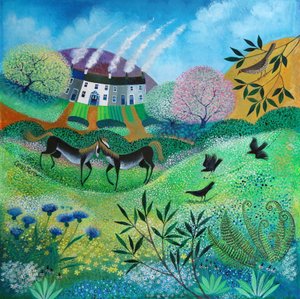 Wildblumenwiese, 2020 von Lisa Graa Jensen
