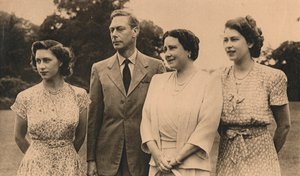 Die königliche Familie auf dem Gelände der Royal Lodge, Windsor