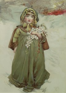 Frontispiz aus Christmas Roses, 1880
