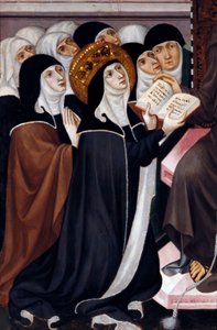 Franziskanisches Altarbild aus dem Kloster Santa Clara von Lluís Borrassà