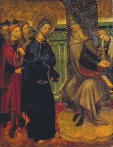 Christus vor Pilatus, ca. 1420-1425