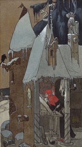Der Kopist. Exlibris von Robert Forrer, 1890