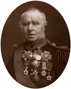 Admiral Sir Sydney Colpoys Dacres, Gouverneur des Greenwich Hospital, 1883 von Lock and Whitfield